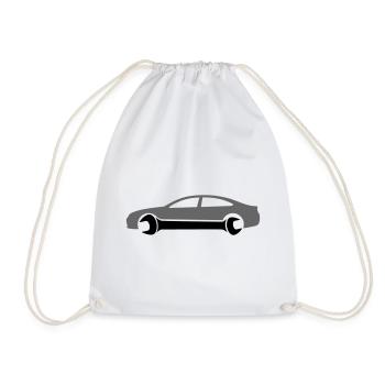 Logo de l’outil automobile Auto Mechanic - Sac de sport léger - blanc - Devant