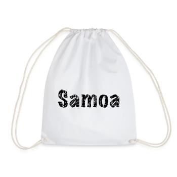 Samoa - Turnbeutel - Weiß - Vorne