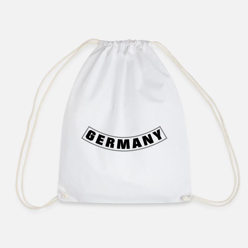 Germany Rocker Patch Bottom Rocker - Sac de sport léger - blanc
