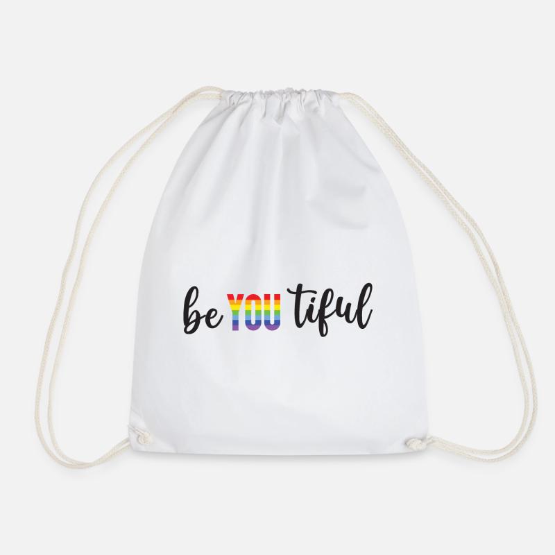 Pride Month LGBT - BeYOUTiful - Turnbeutel - Weiß