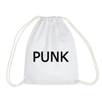 Punk - Turnbeutel - Weiß - Vorne