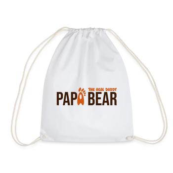 Papa Bear: El Verdadero Papá - Turnbeutel - Weiß - Vorne