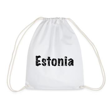 Estonia - Turnbeutel - Weiß - Vorne