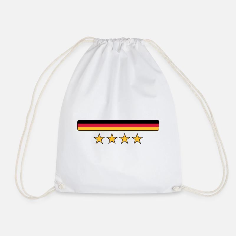 Deutschland - Turnbeutel - Weiß