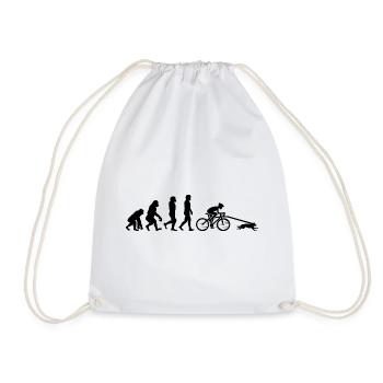 Bikejoring DogScooting Dog Sport Bike Evolution - Sac de sport léger - blanc - Devant