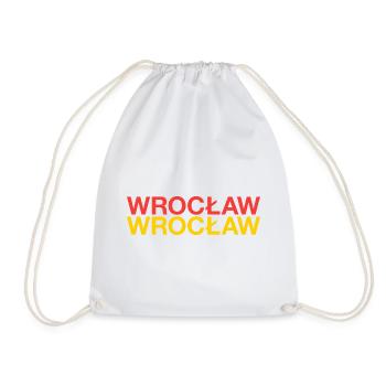 WROCLAW Pologne Polska Drapeau de Wrocław - Sac de sport léger - blanc - Devant