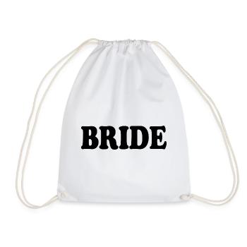 Bride - Turnbeutel - Weiß - Vorne