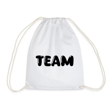 Team - Drawstring Bag - white - Front
