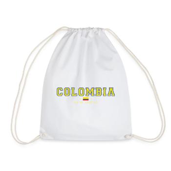 Look drapeau de style Columbia College - Sac de sport léger - blanc - Devant