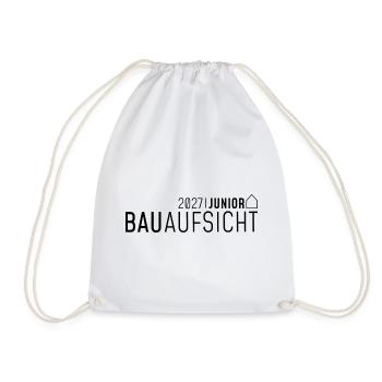 Junior Bauaufsicht 2027 - Turnbeutel - Weiß - Vorne