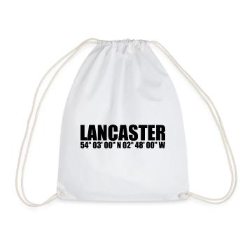 Lancaster coordinates - Drawstring Bag - white - Front