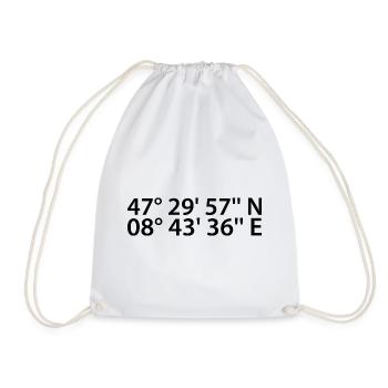 Winterthur coordinates - Drawstring Bag - white - Front