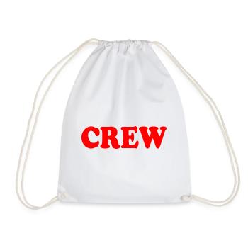 Crew - Drawstring Bag - white - Front