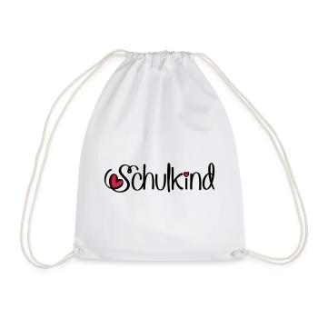 Schulkind - Turnbeutel - Weiß - Vorne