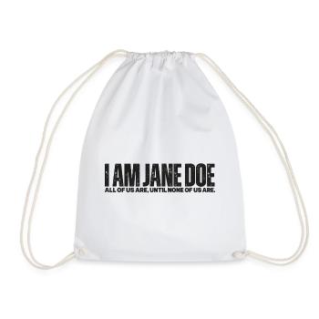 I Am Jane Doe: Kollektive Identität - Turnbeutel - Weiß - Vorne