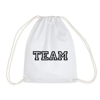 Team - Drawstring Bag - white - Front