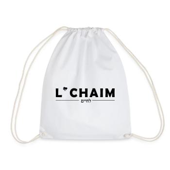 L’chaïm, à la vie - Sac de sport léger - blanc - Devant