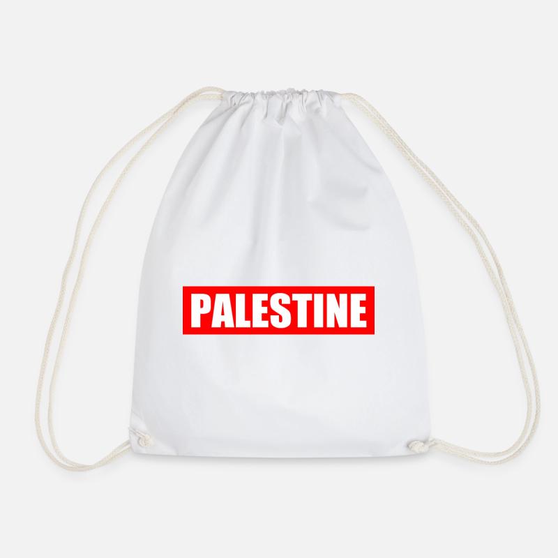 Palestina - Turnbeutel - Weiß