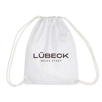 Lübeck - Drawstring Bag - white - Front