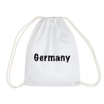 Germany - Turnbeutel - Weiß - Vorne