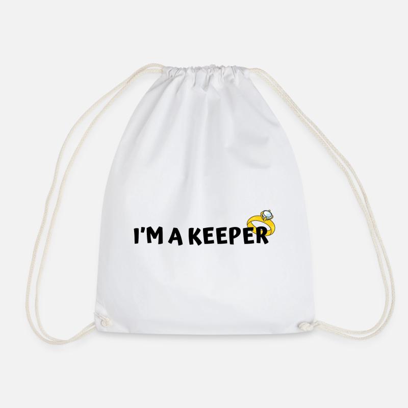 Engagement Design - Drawstring Bag - white