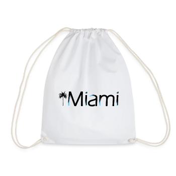 Miami - Turnbeutel - Weiß - Vorne