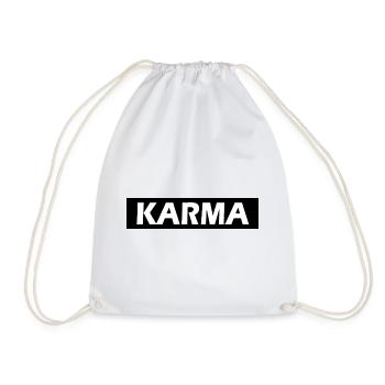 Karma - Turnbeutel - Weiß - Vorne
