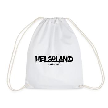 Helgoland - Nordsee - Insel - Lange Anna - Turnbeutel - Weiß - Vorne