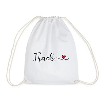 piste - Sac de sport léger - blanc - Devant