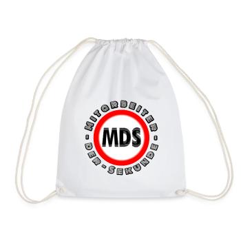 Employee of the Second Recognition Award - Drawstring Bag - white - Front