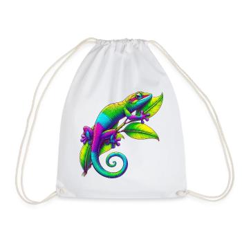 Gecko - Sac de sport léger - blanc - Devant