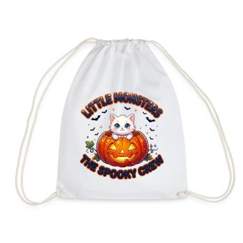 Little Monsters The Spooky Crew - Drawstring Bag - white - Front