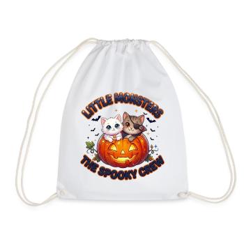 Little Monsters The Spooky Crew - Drawstring Bag - white - Front