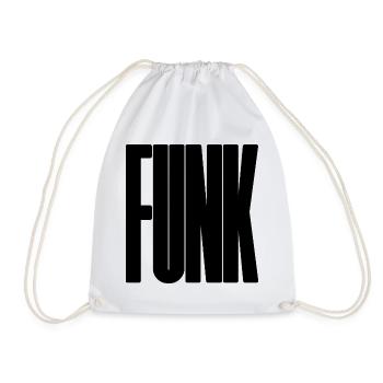 Bold Funk Music Logo - Turnbeutel - Weiß - Vorne