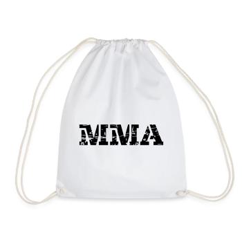 MMA - Drawstring Bag - white - Front