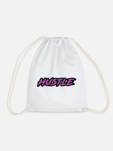 Hustle - Turnbeutel - Weiß