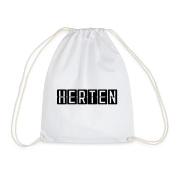 Panneau de l’aéroport de Herten - Sac de sport léger - blanc - Devant
