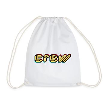 CREW - Team Member - Human Resources - ORGA - Staff - Drawstring Bag - white - Front