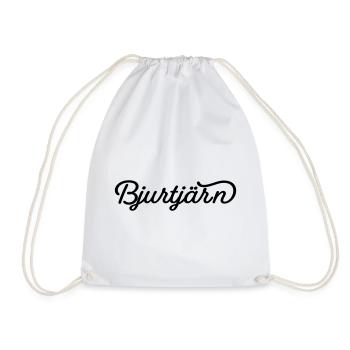 Bjurtjärn noir - Sac de sport léger - blanc - Devant