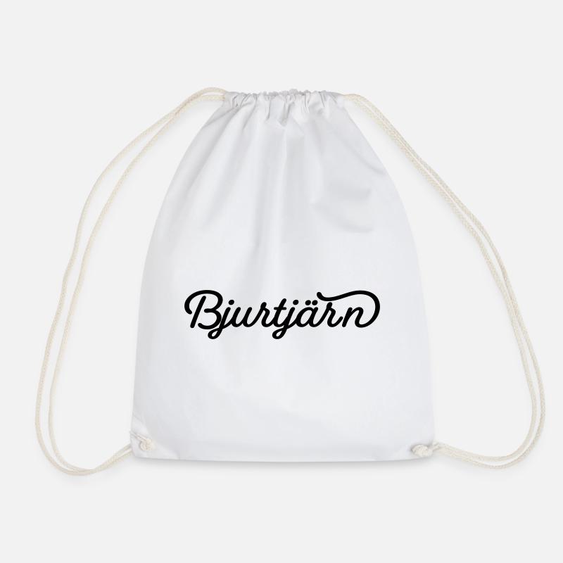 Bjurtjärn noir - Sac de sport léger - blanc