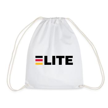 Deutschland Elite - Turnbeutel - Weiß - Vorne