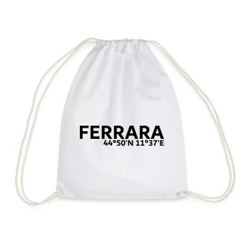 Ferrara coordinates - Drawstring Bag - white - Front