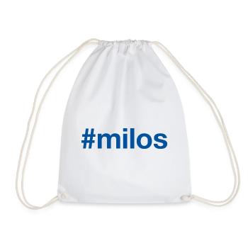 MILOS Grèce Griechenland Hashtag - Sac de sport léger - blanc - Devant