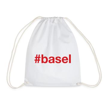 Basel Switzerland Schweiz - Turnbeutel - Weiß - Vorne