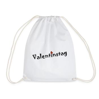 Valentinstag - Turnbeutel - Weiß - Vorne