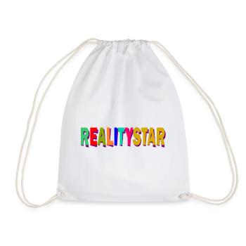 RealityStar color explosion - Drawstring Bag - white - Front