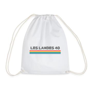 Les Landes 40 T-Shirt Cadeau Humour - Sac de sport léger - blanc - Devant
