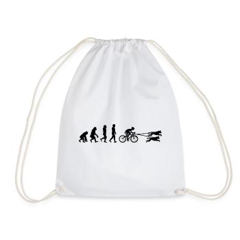 Bikejoring DogScooting Dog Sport Bike Evolution - Sac de sport léger - blanc - Devant