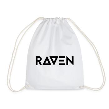 Rave - Drawstring Bag - white - Front