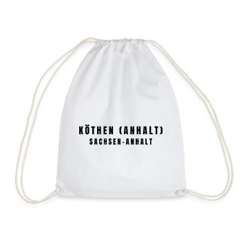 Köthen (Anhalt), Saxe-Anhalt - Sac de sport léger - blanc - Devant